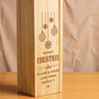 Personalised Wooden Wine Box Wood, thumbnail 1 of 5