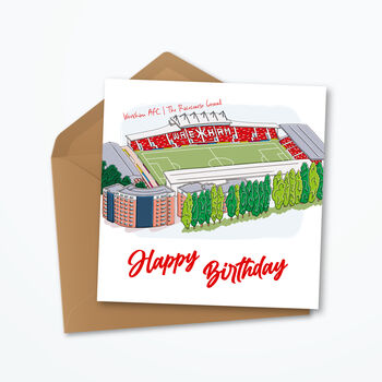 Wrexham Afc Personalised Birthday Card, 3 of 6