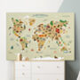 My First World Map Personalised Print, thumbnail 2 of 9