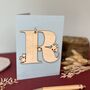 Personalised Initial Letter Father's Day Card, thumbnail 7 of 9