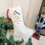Personalised Puffin Christmas Stocking, thumbnail 3 of 7