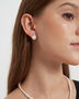 Classic Pearl Ear Studs, thumbnail 2 of 6