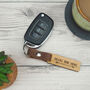 Engraved Wooden 'Follow Your Heart / Dreams' Keyring, thumbnail 2 of 7