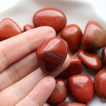 Red Jasper Tumblestone – Grounding Crystal Gift, 4 of 10