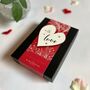 'Love Bites' Gluten Free Valentine's Day Brownie Gift, thumbnail 6 of 6