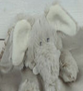 Elephant Finger Puppet Baby Soother Comforter, Boxed, 3 of 7
