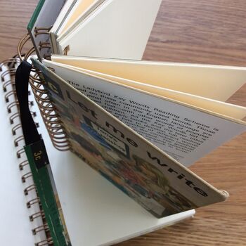 'Let Me Write' Upcycled Notebook, 4 of 5