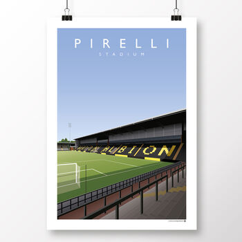 Burton Albion Pirelli Stadium Poster, 2 of 8