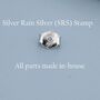 Tiny Bat Wing Stud Earrings In Sterling Silver, thumbnail 4 of 12