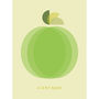 A Is For Apple Art Print, thumbnail 2 of 2