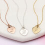 Sterling Silver Or 18ct Gold Plated Initial Necklaces, thumbnail 1 of 6