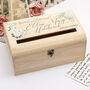 White Roses Funeral Memory And Donation Cards Chest, thumbnail 1 of 3