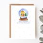 Personalised First Christmas In Your New Home Card, thumbnail 2 of 3