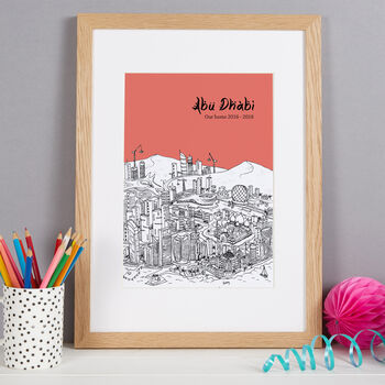 Personalised Anniversary Gift 'Our Special City', 7 of 12