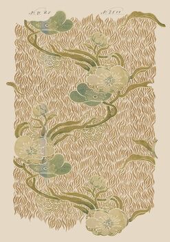 Nouveau Blossoms Vintage Archive Poster Print, 2 of 4