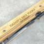 Personalised Wooden Handled Three In One BBQ Tool Set, thumbnail 4 of 6