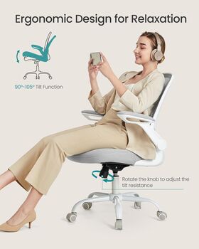 Ergonomic Mesh Office Chair Swivel Desk Chair, 7 of 7
