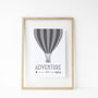 Adventure Awaits Balloon Print, thumbnail 3 of 4