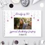 Personalised Stars Photo Birthday Party Guest Book, thumbnail 1 of 2