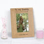 Personalised Your Little Princess Daddy Picture Frame, thumbnail 1 of 2