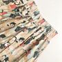 Beach Holiday Print Cotton Midi Skirt, thumbnail 5 of 7
