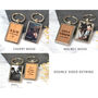 Personalised Dad Photo Keyring Father's Day Gift, thumbnail 6 of 8