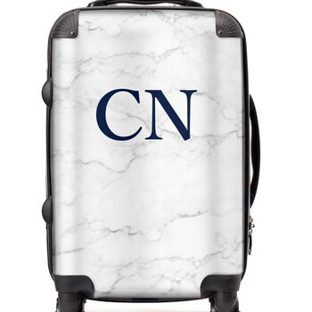 Marble Initial Suitcase, 2 of 12