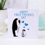 First Father's Day Penguin Card, thumbnail 1 of 2