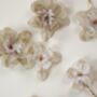 Franny Flower Hair Pins Nude, thumbnail 3 of 6