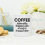 Coffee Lovers Mug. 'Drinking … At Work', thumbnail 1 of 4