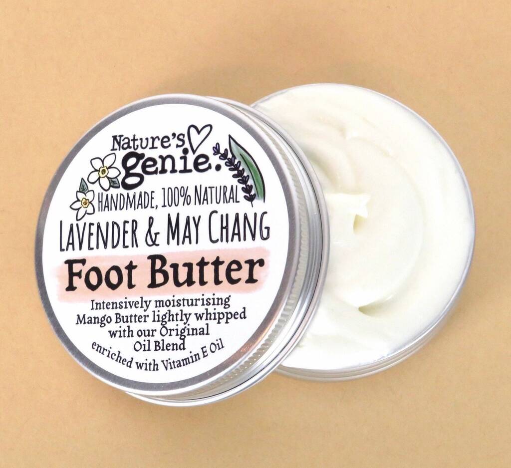 100% Natural Lavender, May Chang Soothing Foot Butter, 1 of 7