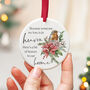 Memorial Ornament Because Someone We Love In Heaven, thumbnail 1 of 7
