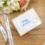 Personalised Bridal Underwear Something Blue Bride Gift, thumbnail 5 of 7