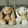 Large Brown Bunny With 'Some Bunny Loves You' Keyring, thumbnail 6 of 7