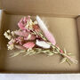 Small Letterbox Dried Flowers Posy, thumbnail 2 of 4