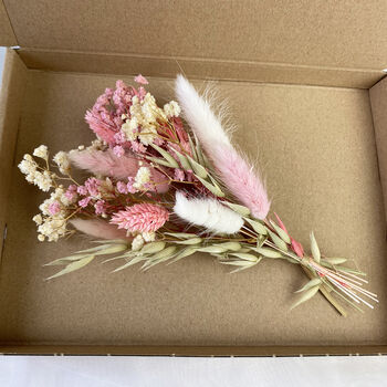 Small Letterbox Dried Flowers Posy, 2 of 4