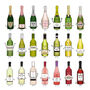'It's A Winederful Life' Wine Montage Print, thumbnail 3 of 5