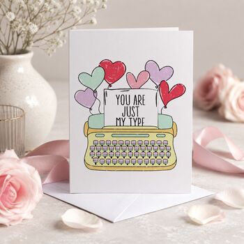 Funny Just My Type Valentine’s Card, 3 of 6
