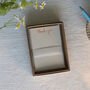 Pack Of Eight Thank You Card Set, Letter Press Printed, thumbnail 2 of 4