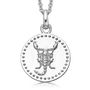 Sterling Silver Zodiac Star Sign Necklace, thumbnail 9 of 12