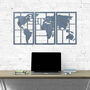 Global Explorer: Wooden World Map For Living Spaces, thumbnail 1 of 12