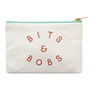 'Bits And Bobs' Little Pouch Makeup Bag, thumbnail 5 of 5