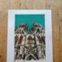 Cologne Cathedral Screenprint, thumbnail 5 of 9