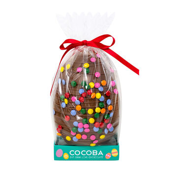 Candy Bean Milk Chocolate Drizzled Easter Egg, 4 of 5