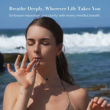 Breathe Deeply Necklace – Clarity And Focus Gift, 4 of 9