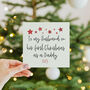 My Husband On His First Christmas As A Daddy Card, thumbnail 1 of 3