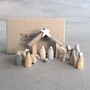 Natural Wood Little Boxed Nativity Set, thumbnail 3 of 3