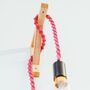 Macrame Hanging Accent Lamp With Filament Bulb, thumbnail 7 of 10