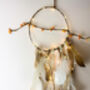 Autumn Tree Stem Boho LED Dream Catcher, thumbnail 1 of 7