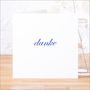 Single Or Pack Of German 'Danke' Thank You Cards, thumbnail 8 of 10